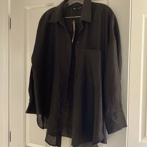 Zara Black line. Blouse